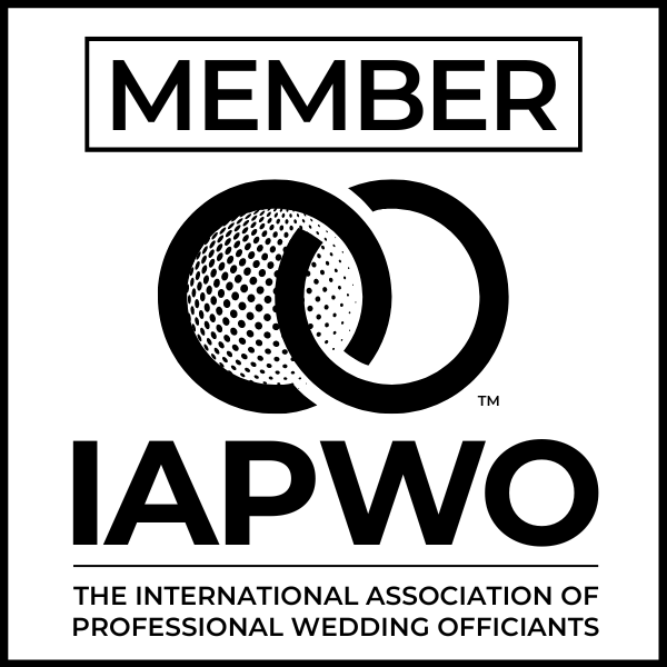 IAPWO Member Badge - International Association of Professional Wedding Officiants